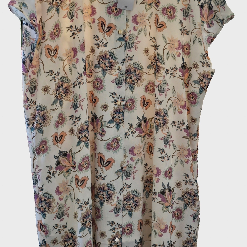 Ricki's Floral Midi Dress – Size XXL | New with Tags